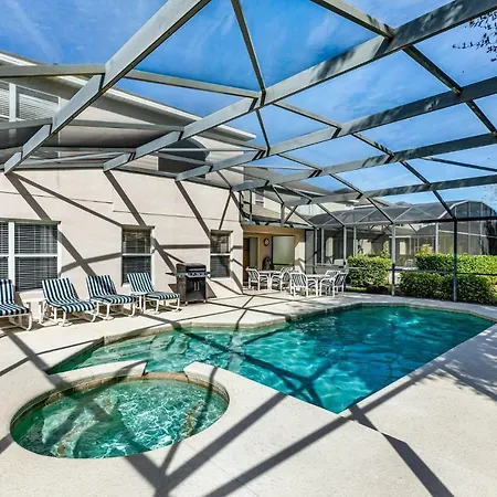 5 Bedroom Emerald Island Villa Mins From Disney, South Facing Pool, Huge Corner Lot!